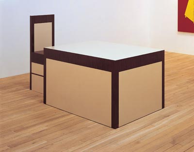 Richard Artschwager - Table and Chair (1963/64)